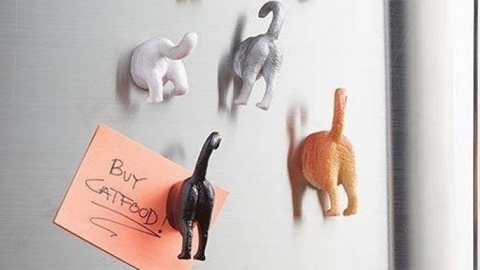 Kikkerland Cat Butt Magnets Now Just $10.50 @ Amazon