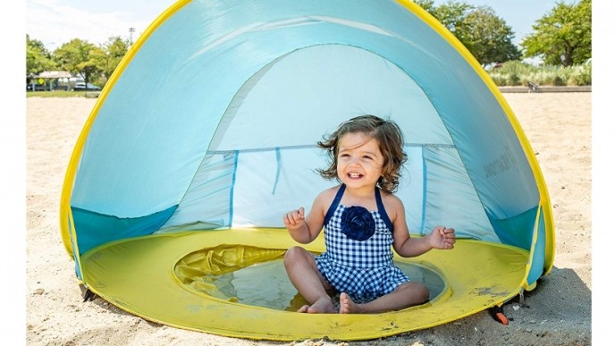 Baby Pool Beach Tent Just $22 @ Amazon