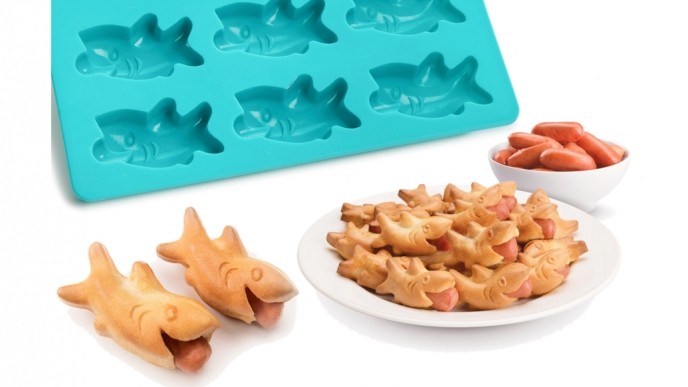 12 Little Shark Bites Silicone Tray Just $12 @ Zulily