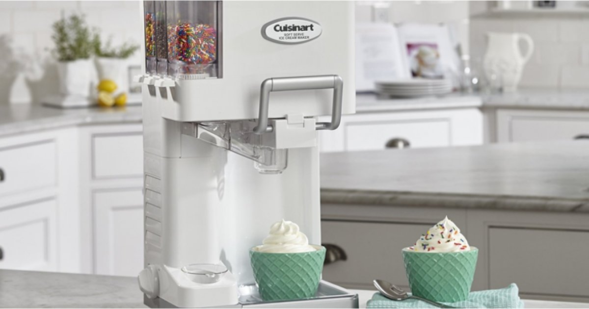 Cuisinart Soft Serve Ice Cream Maker 72.92 (was 100) Walmart