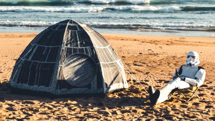 Check Out This Star Wars Death Star Tent!
