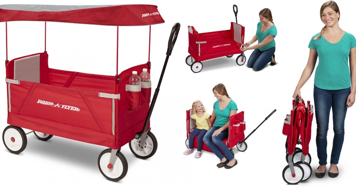 radio flyer wagon canopy walmart