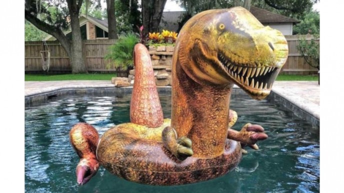 T-Rex Swimming Pool Float Now 57% Off @ Amazon