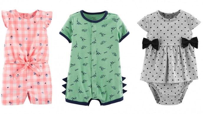 Carter's Rompers, Dresses, & Creepers Just $3 @ JC Penney