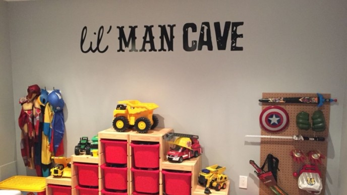 Lil' Man Cave Wall Decals From $7 @ Amazon