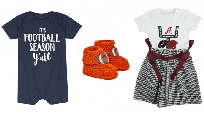 Infants Football Apparel From $7.99 @ Zulily