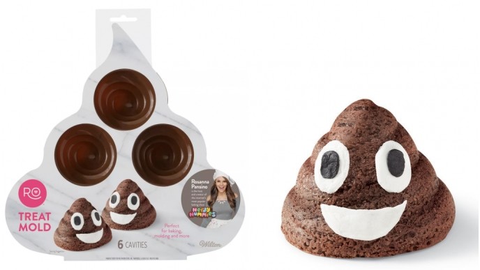 Poop Emoji Dessert Pan Down To $3 @ Walmart