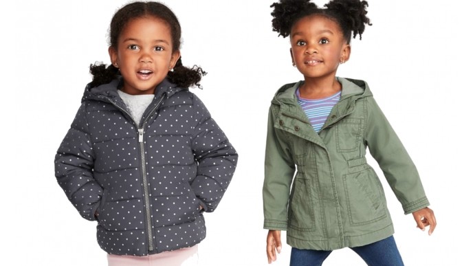 Price Mistake! Toddler Winter Jackets From $6 @ Old Navy