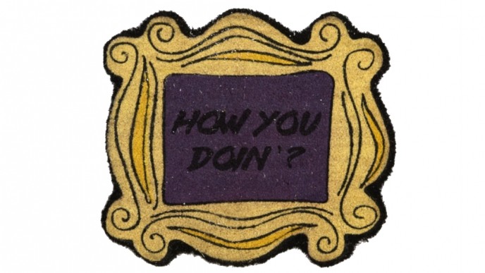 Friends How You Doin' Framed Doormat $24 @ BoxLunch