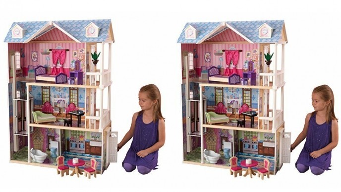 KidKraft My Dreamy Dollhouse With Furniture Now 50% Off @ Amazon