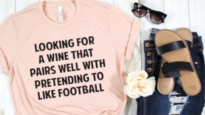 Check Out These Pretending To Like Football T-Shirt's @ Etsy
