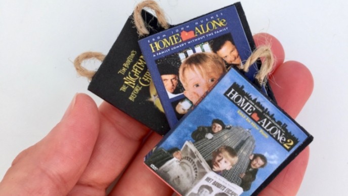 Tiny Dvd Ornaments Just $3.83 @ Etsy
