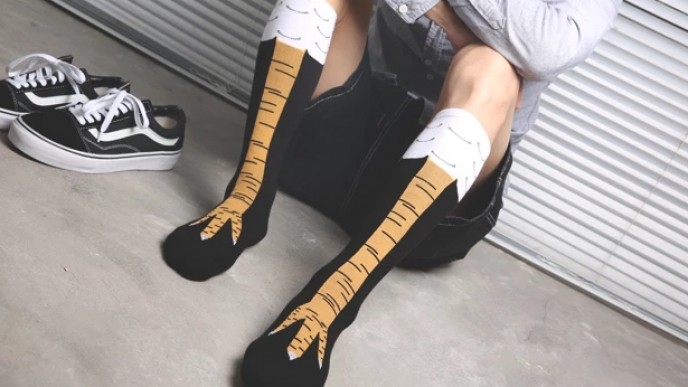 Chicken Leg Knee High Socks Just $3.59 Delivered!
