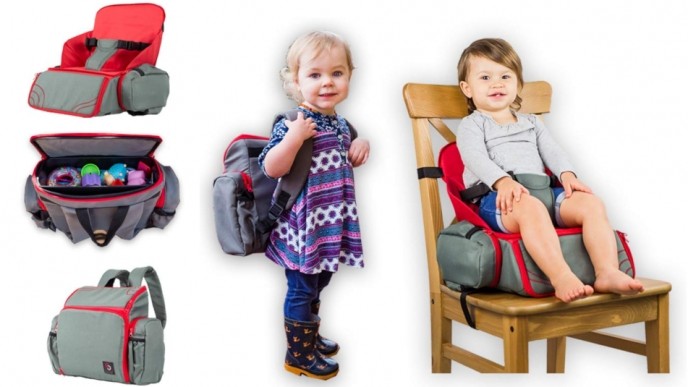 3-In-1 Diaper Bag That Is Also A Booster Seat Now 40% Off @ Amazon