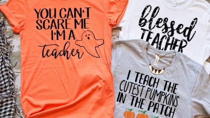 $10 Off Teacher Halloween T-Shirts @ Jane