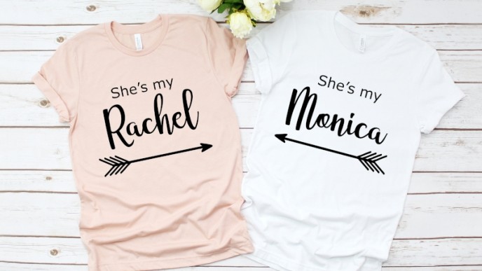 Check Out These Matching Friends Tees @ Etsy