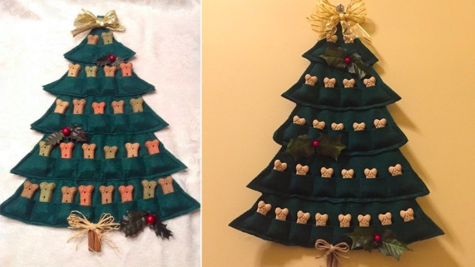 Dog Treat Advent Calendar $18.95 @ Etsy