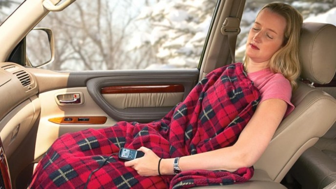 49% Off Heated Automobile Fleece Blankets @ Amazon
