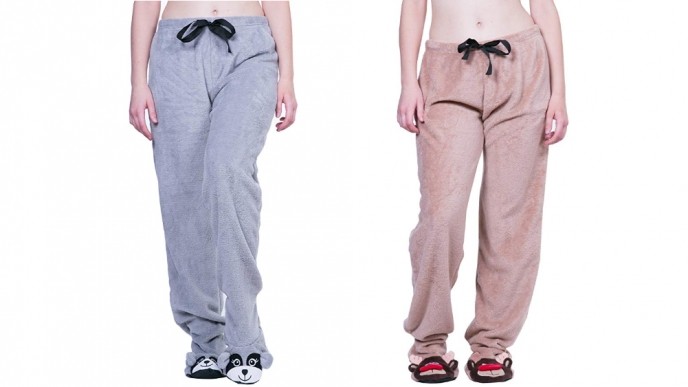 adult footed character slipper pajama pants just 11 99 amazon character pants