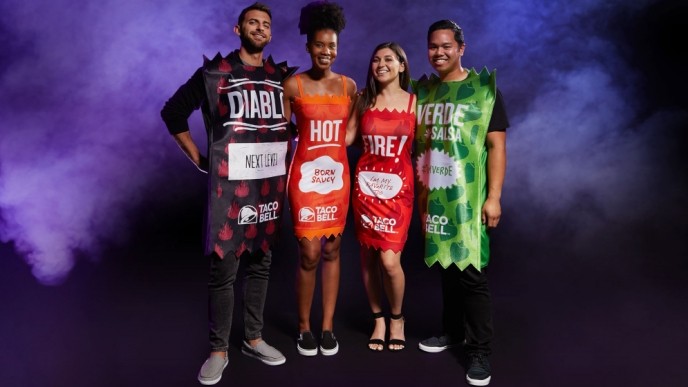 Taco Bell Sauce Costumes Have Landed @ Taco Shop