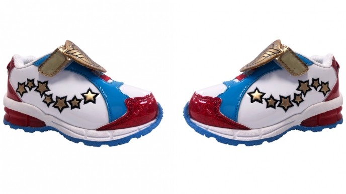 Wonder Woman Light Up Toddler Sneakers Just $4.50 @ Walmart