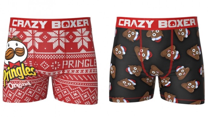 Up To 30% Off Men's Crazy Boxers @ Zulily
