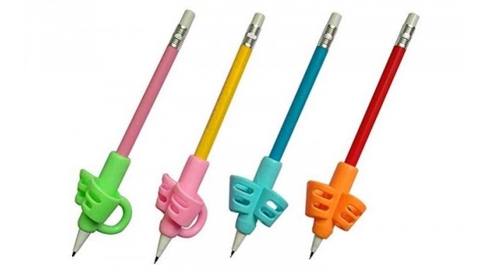 Pencil Grips Help Little Fingers Stay in Place