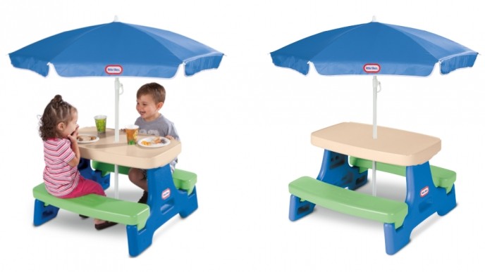 Little Tikes Jr. Play Table With Umbrella Down To $36 @ Walmart