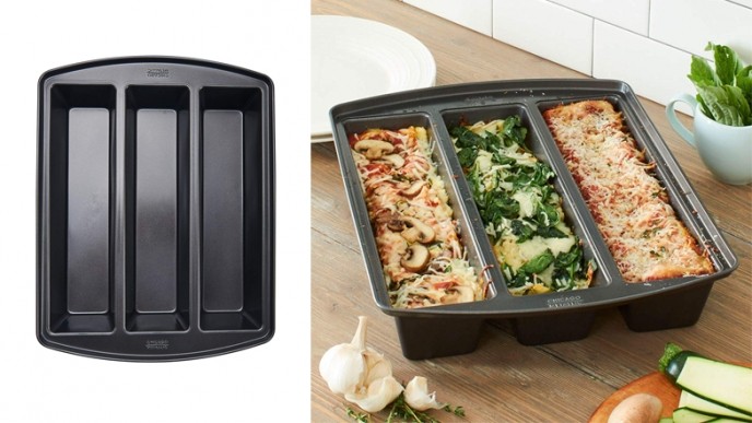 This Trio Lasagna Pan Will Take Holiday Cooking To The Next Level