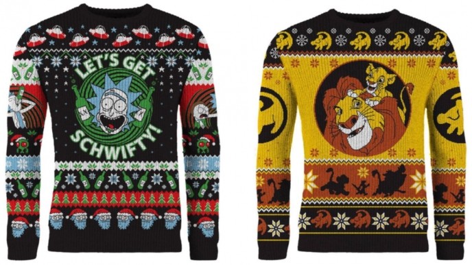 Check Out These Disney Ugly Christmas Sweaters @ Merchoid