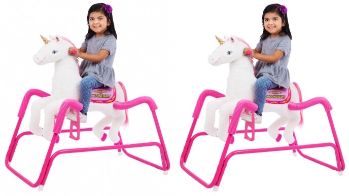 Rockin' Rider Moonlight Unicorn Spring Bouncer Now 50% Off!