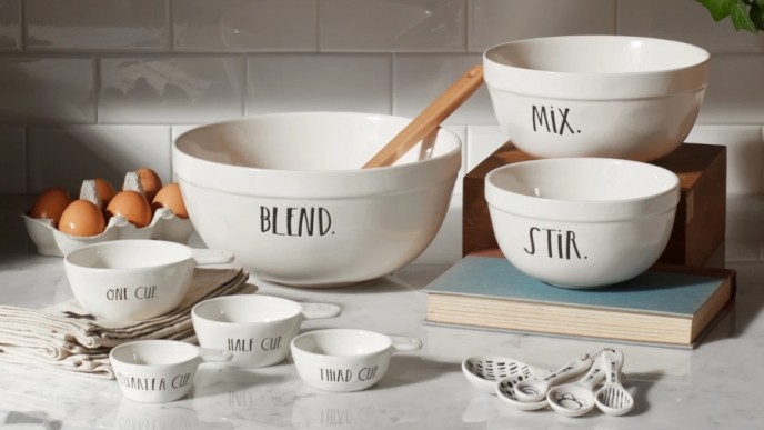 Up To 55% Off Rae Dunn Kitchenware + Free Shipping Today Only!