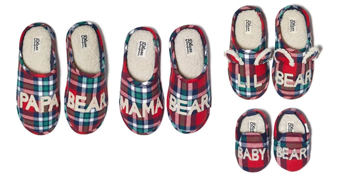 How Cute Are These Matching Family Bear Slippers At Target