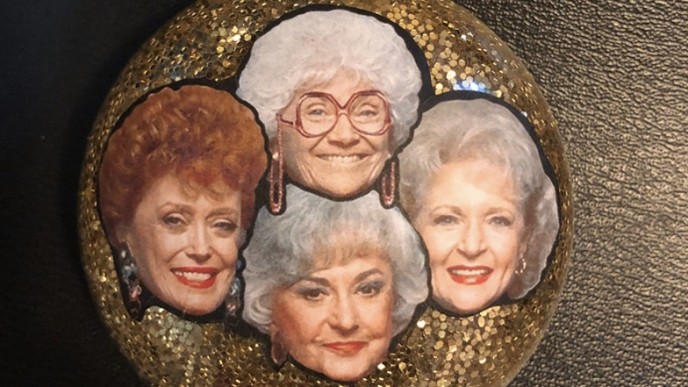 Check Out These Golden Girl Christmas Ornaments On Etsy