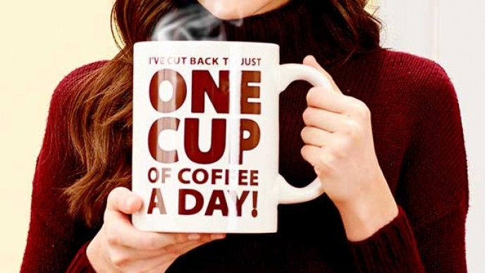 I’ve Cut Back to Just One Cup of Coffee Per Day Mug Just $20 @ Amazon