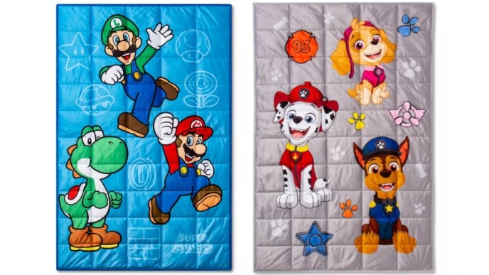 Kids Character Weighted Blankets Down To $25 @ Target