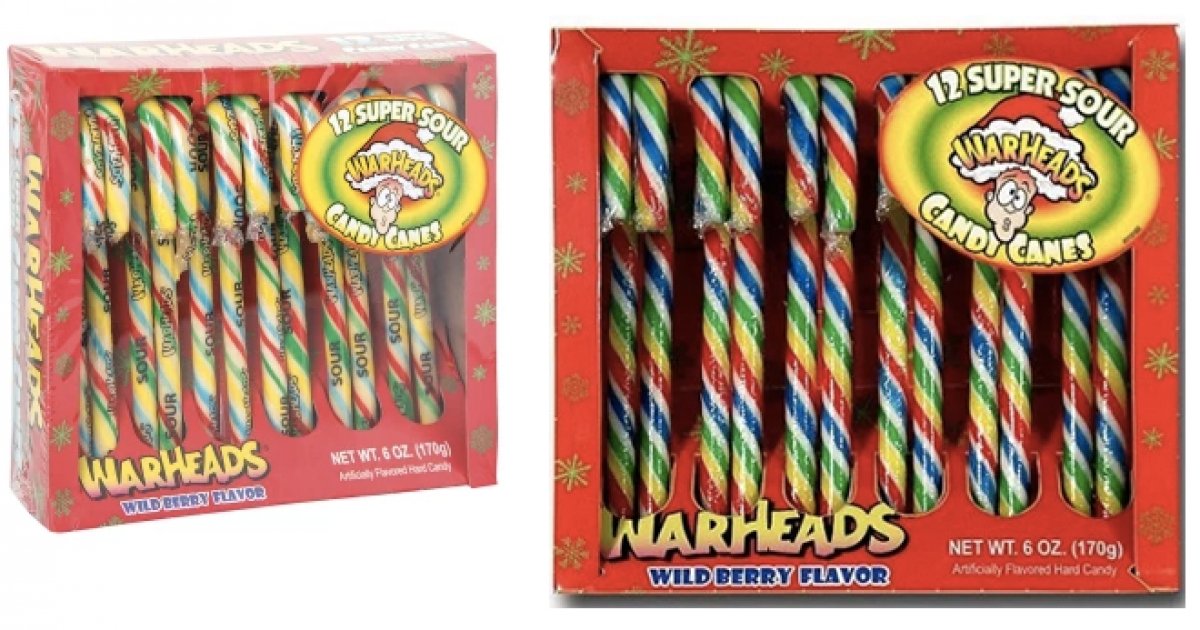 Sour Warhead Candy Canes Are Here, Here&#039;s Where You Can Buy Them
