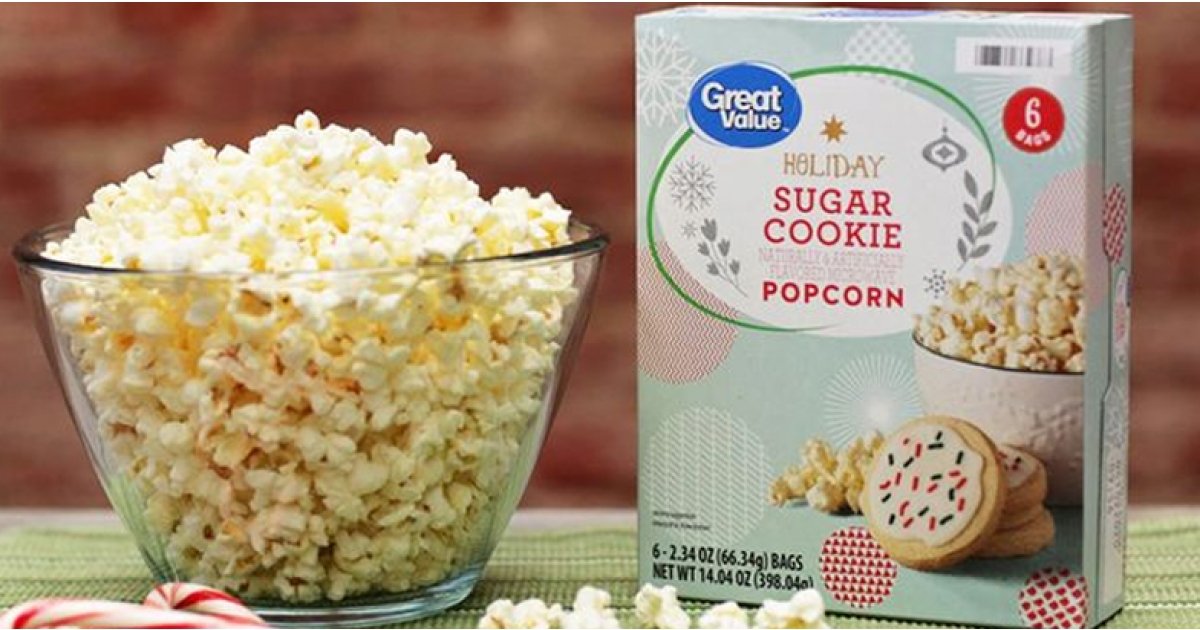 There's Now Sugar Cookie Popcorn You Can Buy at Walmart
