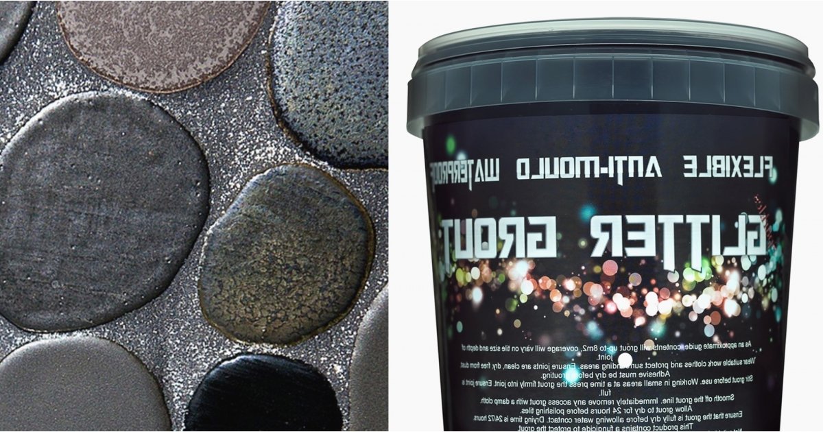 Glitter Grout Is The Newest Trend We're Loving