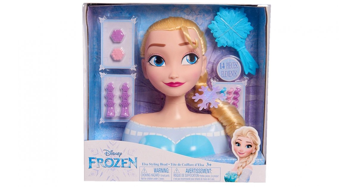 Frozen Elsa Styling Head Down To 9 88