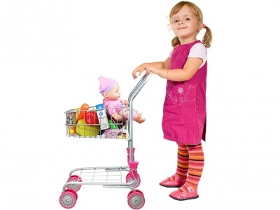 Play Shopping Cart With Groceries Just $15