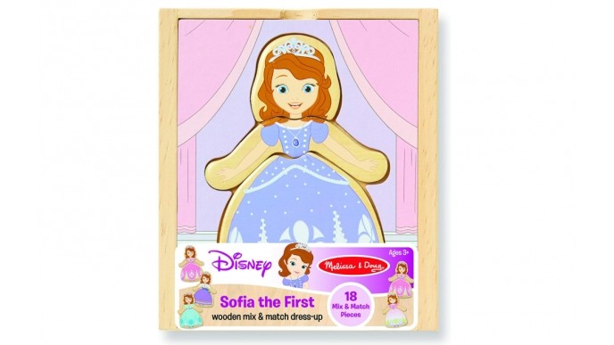 Melissa & Doug Sofia the First Dress-Up Wooden Play Sets Just $3.99!