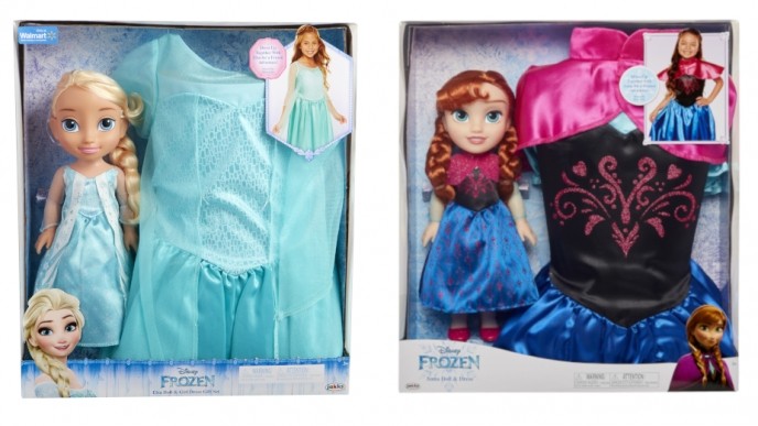 Disney Dolls With Matching Kids Dresses Just $20!