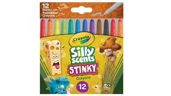 Crayola Silly Stinky Scents 12 Pack Twistable Crayons Just $2.97
