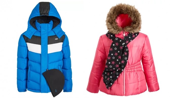 Kids 2 Piece Puffer Jackets Just $17.99