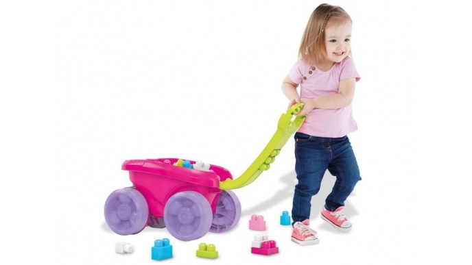 Mega Bloks First Builders Block Scooping Wagon Just $12.97