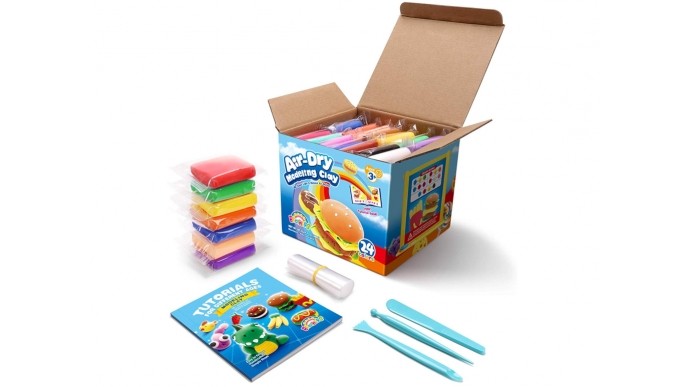 24 Piece Modeling Clay Now 50% Off @ Amazon