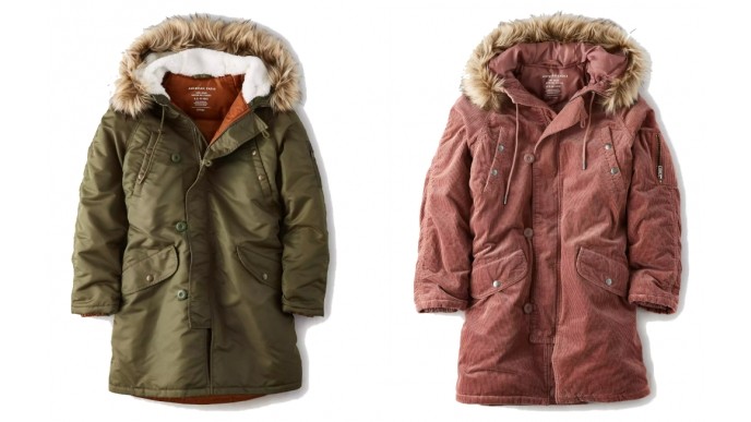 80% Off Women's Parkas @ American Eagle