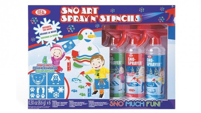 Ideal Sno Toys Art Spray N' Stencil Kit Just $7.99 @ Bed Bath & Beyond
