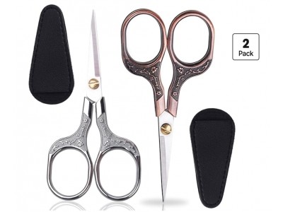 2 Precision Scissors With PU Sheath only $8